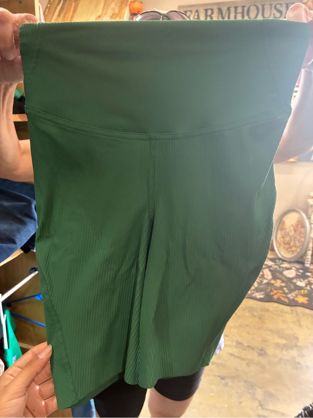 lululemon athletica High-Waist Green Active Skort